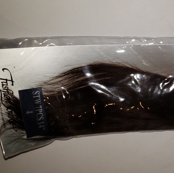 Fashion Source 100% Human Hair 14" inch Clip-Ins - Picture 4 of 6